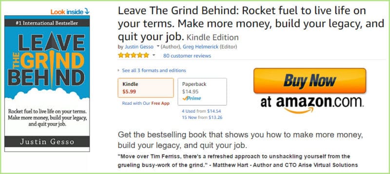 Buy Leave the Grind Behind on Amazon
