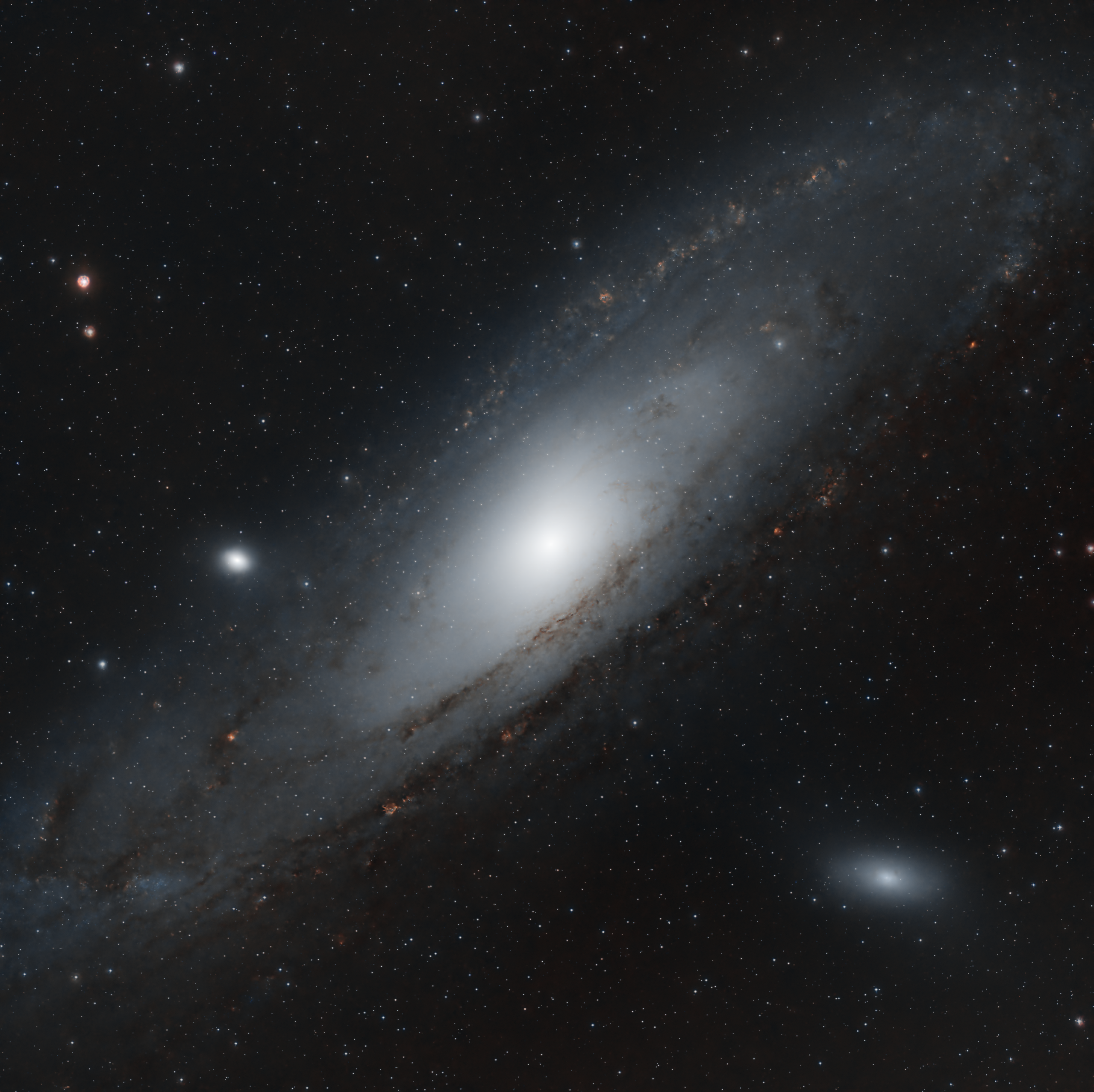 M31 Andromeda Galaxy Justin Gesso Astro